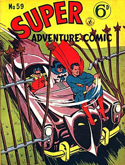 Cover for Super Adventure Comic (K. G. Murray, 1950 series) #59 [Price difference]