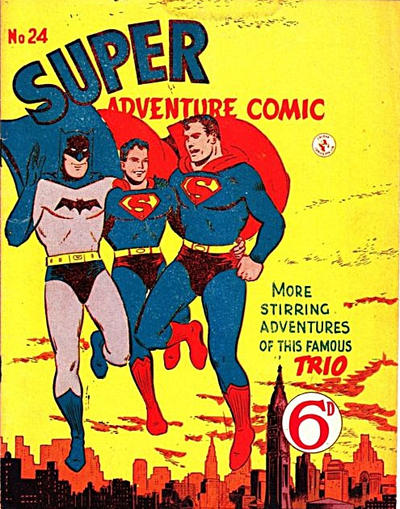 Cover for Super Adventure Comic (K. G. Murray, 1950 series) #24 [Price difference]