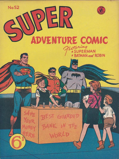 Cover for Super Adventure Comic (K. G. Murray, 1950 series) #52