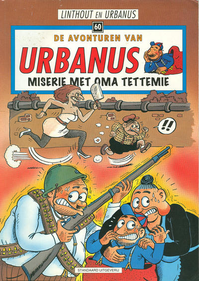 Cover for De avonturen van Urbanus (Standaard Uitgeverij, 1996 series) #60 - Miserie met oma Tettemie