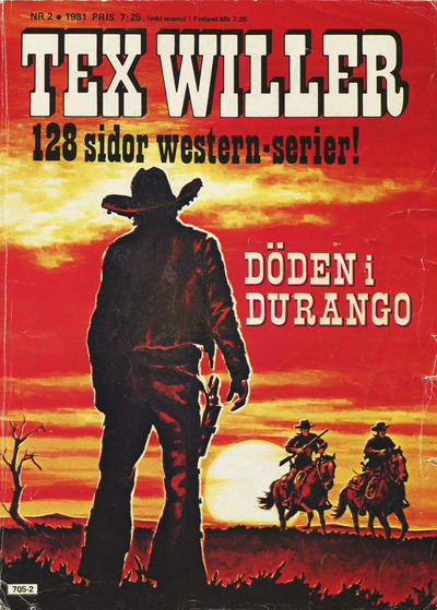 Cover for Tex Willer (Semic, 1977 series) #2/1981