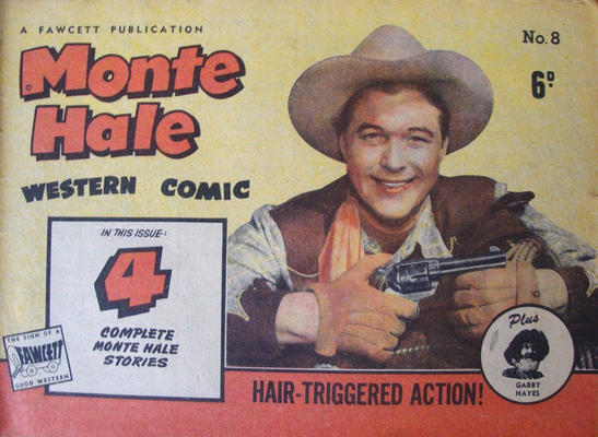 Cover for Monte Hale Western Comic (Cleland, 1940 ? series) #8