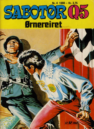 Cover for Sabotør Q5 (Serieforlaget / Se-Bladene / Stabenfeldt, 1971 series) #4/1980