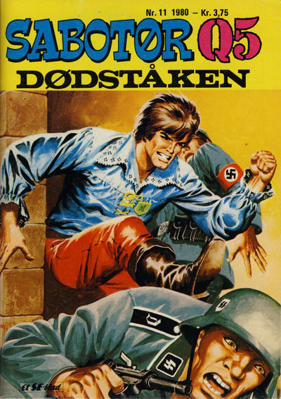Cover for Sabotør Q5 (Serieforlaget / Se-Bladene / Stabenfeldt, 1971 series) #11/1980