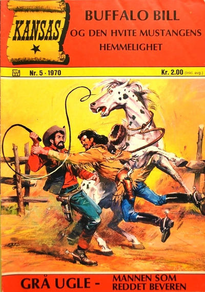 Cover for Kansas (Illustrerte Klassikere / Williams Forlag, 1970 series) #5/1970