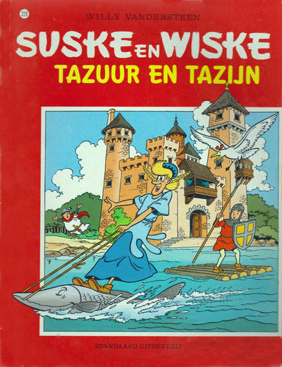 Cover for Suske en Wiske (Standaard Uitgeverij, 1967 series) #229 - Tazuur en Tazijn