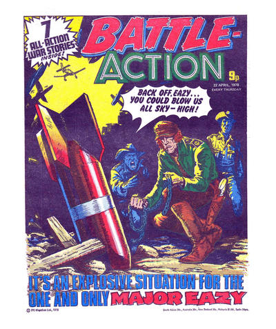 Cover for Battle Action (IPC, 1977 series) #22 April 1978 [164]