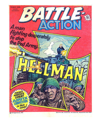 Cover for Battle Action (IPC, 1977 series) #13 May 1978 [167]