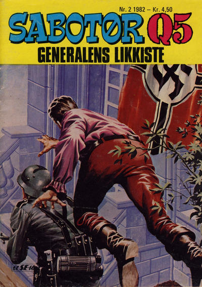 Cover for Sabotør Q5 (Serieforlaget / Se-Bladene / Stabenfeldt, 1971 series) #2/1982