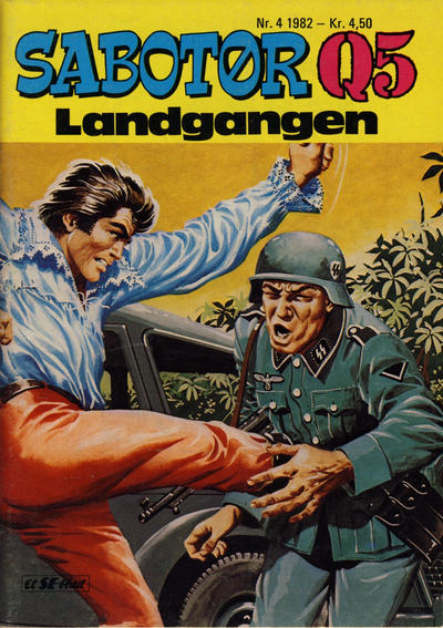 Cover for Sabotør Q5 (Serieforlaget / Se-Bladene / Stabenfeldt, 1971 series) #4/1982