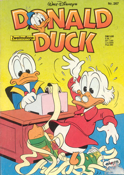Cover for Donald Duck (Egmont Ehapa, 1974 series) #267 [2. Auflage]
