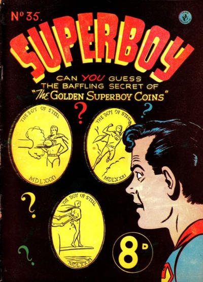 Cover for Superboy (K. G. Murray, 1949 series) #35