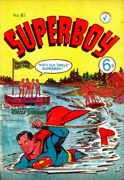 Cover for Superboy (K. G. Murray, 1949 series) #81 [Price difference]