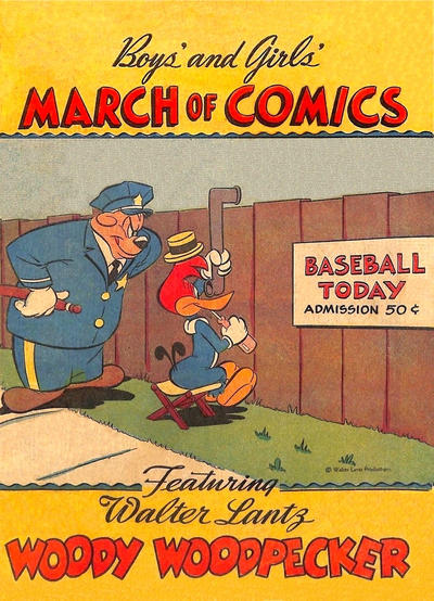 Cover for Boys' and Girls' March of Comics (Western, 1946 series) #16 [Red Goose]