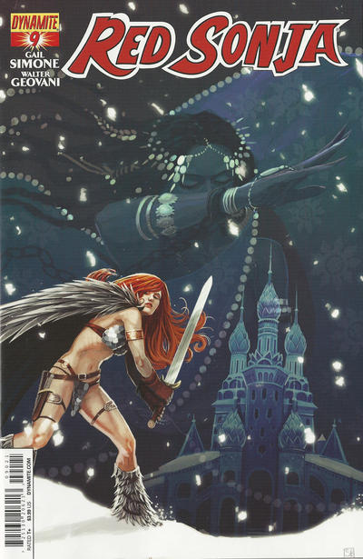 Cover for Red Sonja (Dynamite Entertainment, 2013 series) #9 [Variant Cover]