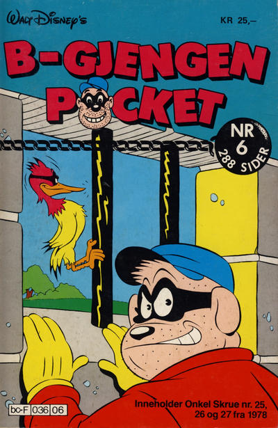 Cover for B-Gjengen pocket (Hjemmet / Egmont, 1986 series) #6