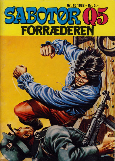 Cover for Sabotør Q5 (Serieforlaget / Se-Bladene / Stabenfeldt, 1971 series) #10/1982