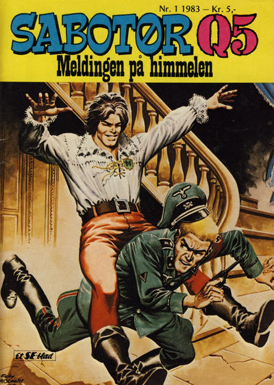 Cover for Sabotør Q5 (Serieforlaget / Se-Bladene / Stabenfeldt, 1971 series) #1/1983