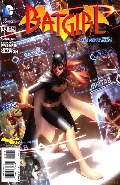 Cover for Batgirl (DC, 2011 series) #32 [Direct Sales]