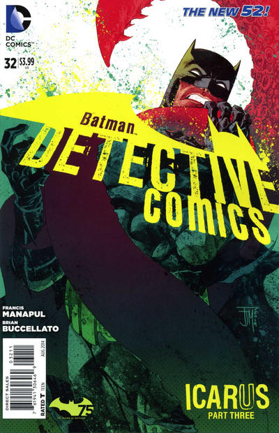 Cover for Detective Comics (DC, 2011 series) #32 [Direct Sales]