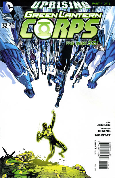 Cover for Green Lantern Corps (DC, 2011 series) #32 [Direct Sales]