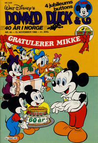 Cover Thumbnail for Donald Duck & Co (Hjemmet / Egmont, 1948 series) #46/1988