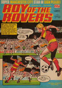 Cover Thumbnail for Roy of the Rovers (IPC, 1976 series) #24 March 1984 [384]