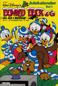 Cover Thumbnail for Donald Duck & Co (Hjemmet / Egmont, 1948 series) #47/1988