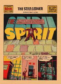 Cover Thumbnail for The Spirit (Register and Tribune Syndicate, 1940 series) #5/25/1941 [Newark NJ Star Ledger edition]