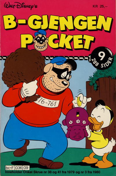 Cover for B-Gjengen pocket (Hjemmet / Egmont, 1986 series) #9