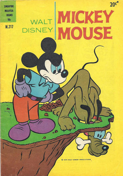 Cover for Walt Disney's Mickey Mouse (W. G. Publications; Wogan Publications, 1956 series) #217