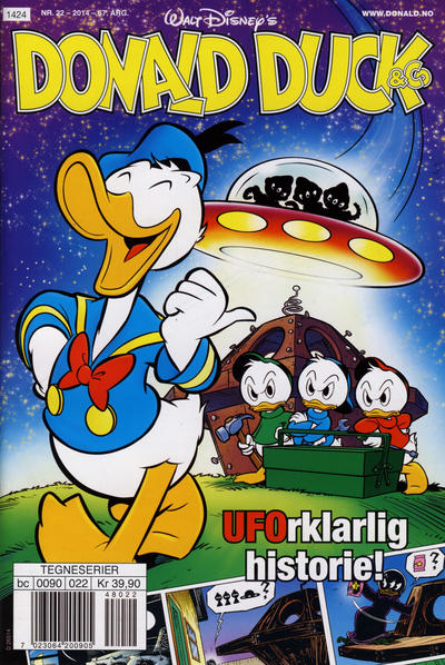 Cover for Donald Duck & Co (Hjemmet / Egmont, 1948 series) #22/2014