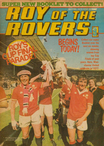 Cover for Roy of the Rovers (IPC, 1976 series) #7 April 1979 [130]