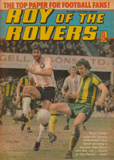 Cover for Roy of the Rovers (IPC, 1976 series) #9 June 1979 [139]