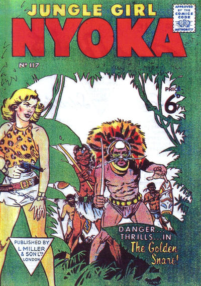Cover for Nyoka the Jungle Girl (L. Miller & Son, 1951 series) #117