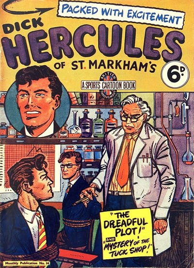Cover for Dick Hercules of St. Markham's (L. Miller & Son, 1952 series) #14