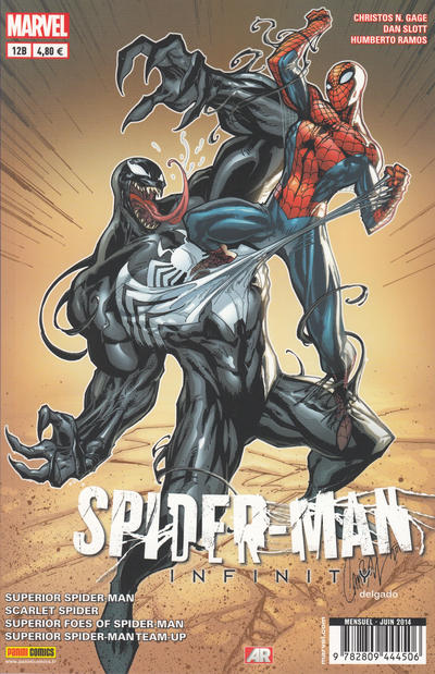 Cover for Spider-Man (Panini France, 2012 series) #12 [Garcin]