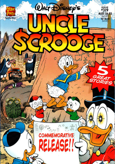 Cover for Uncle Scrooge (Otter Press, 2004 ? series) #319