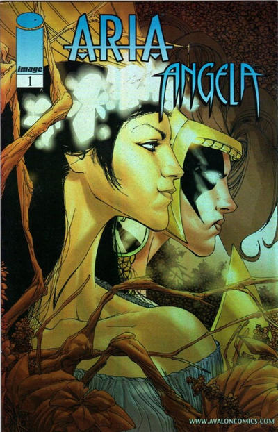 Cover for Aria Angela (Image, 2000 series) #1 [Portacio Holofoil Variant]
