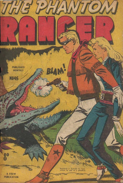 Cover for The Phantom Ranger (Frew Publications, 1948 series) #45