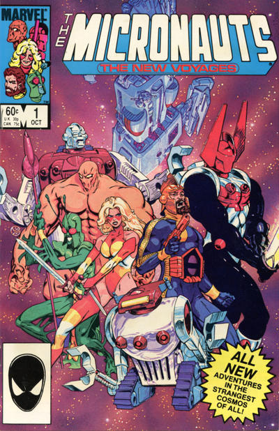 Cover for Micronauts (Marvel, 1984 series) #1 [Direct]