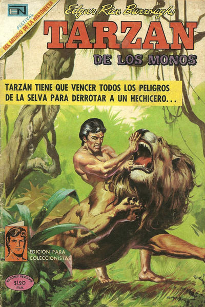 Cover for Tarzán (Editorial Novaro, 1951 series) #221