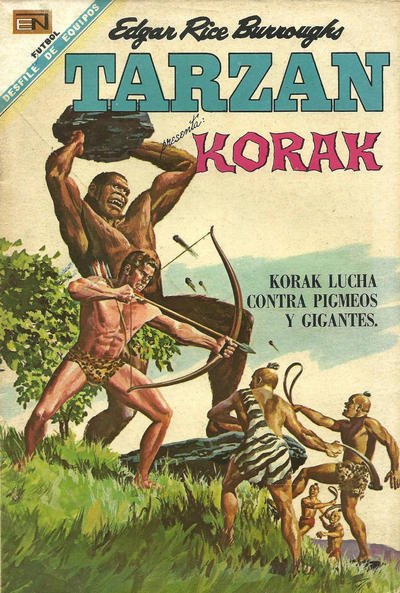 Cover for Tarzán (Editorial Novaro, 1951 series) #196