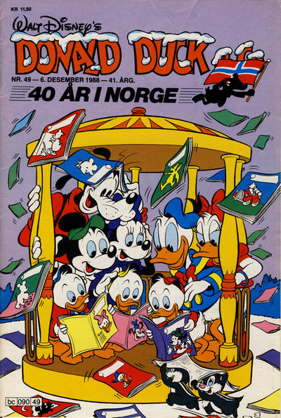 Cover for Donald Duck & Co (Hjemmet / Egmont, 1948 series) #49/1988
