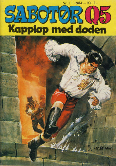 Cover for Sabotør Q5 (Serieforlaget / Se-Bladene / Stabenfeldt, 1971 series) #11/1984