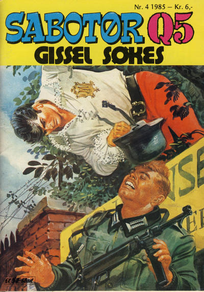Cover for Sabotør Q5 (Serieforlaget / Se-Bladene / Stabenfeldt, 1971 series) #4/1985