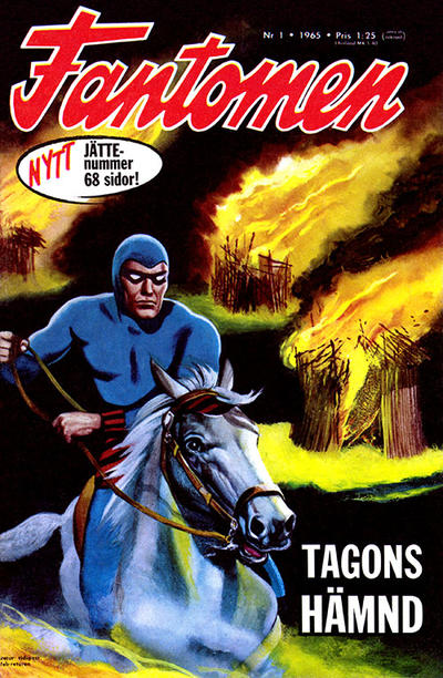 Cover for Fantomen (Semic, 1958 series) #1/1965