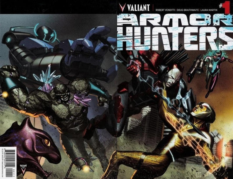 Cover for Armor Hunters (Valiant Entertainment, 2014 series) #1 [Cover A - Jorge Molina]