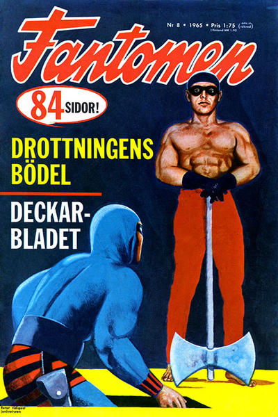 Cover for Fantomen (Semic, 1958 series) #8/1965