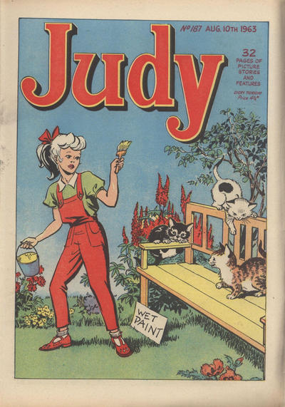 Cover for Judy (D.C. Thomson, 1960 series) #187